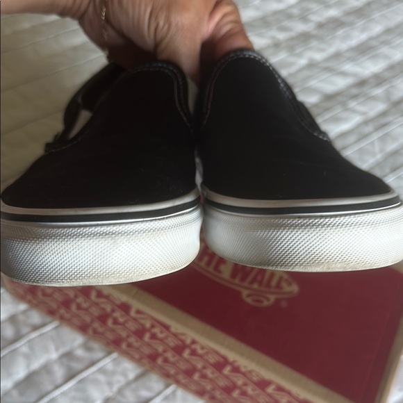 Vans Classic Black Slip-On Shoes - Picture 4 of 7